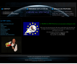 heureauspectacle.com: L' HEURE AU SPECTACLE
Joomla! - le portail dynamique et système de gestion de contenu