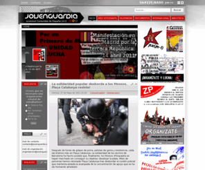 jceml.info: Juventud Comunista de España (marxistas-leninistas)
Juventud Comunista de España (marxista-leninista). Por la III República y el Socialismo. Organizate y Lucha.