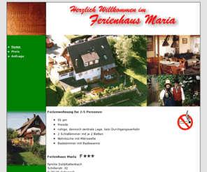 ferienhaus-maria.com: Ferienhaus Maria in Schonach im Schwarzwald
Urgemütliche, romantische Ferienwohnung in zentraler, ruhiger Lage.