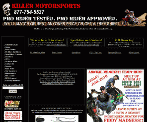 Killermotosports.com: Killer Motorsports, Cheap Pit Bikes ...