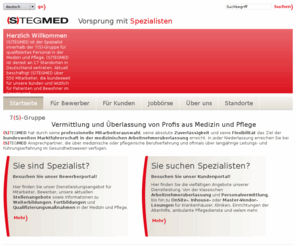 stegmed.com: Medizinisches und Pflegepersonal - (S)TEGMED - Arbeitnehmerüberlassung, Personalvermittlung, Outsourcing
