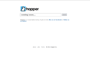 thehopper.net: Hopper
Hopper, a search engine for planning trips.