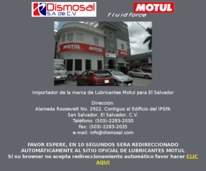 dismosal.net: Lubricantes Motul
