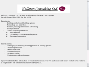 halloranconsulting.com: Halloran Consulting Dublin
civil engineer Ireland Dublin, Engineering consult consultant