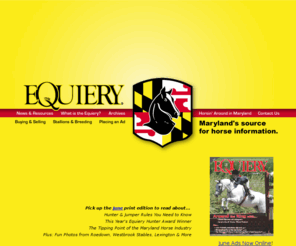 marylandhorseresource.com: The Equiery
Maryland's Source for Horse Information - The Equiery