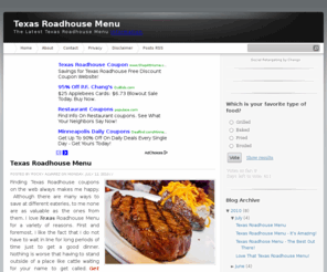 texasroadhousemenu.com: Blogger: Blog not found
Blogger is a free blog publishing tool from Google for easily sharing your thoughts with the world. Blogger makes it simple to post text, photos and video onto your personal or team blog.