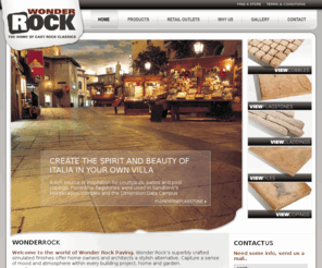 wonderrock.co.za: Wonder Rock - Home
Welcome to the world of Wonder Rock Paving. For the best selection of tiles, flagstones, copings, claddings and cobbles in South Africa.