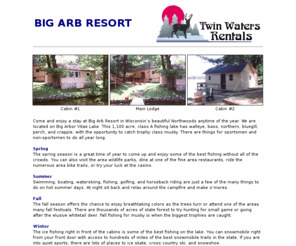 Bigarb Com Minocqua Wisconsin Resort Minocqua Cabin Rentals Big