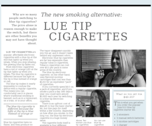 bluetipcigarettes.com: Blue Tip Cigarettes
Why are so many people switching to blue tip cigarettes? The price alone is reason enough to make the switch, but there are other benefits you may not have thought about.