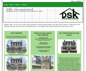 dskincorporated.com: DSK Incorporated
D.S.K. Inc. - founded in 1987, which is specialized in new construction, and property rehabilitation
