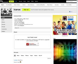 flyingtooclosetothesun.com: Icarus | Free Music, Tour Dates, Photos, Videos
Icarus's official profile including the latest music, albums, songs, music videos and more updates.