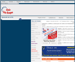 guiadesaoroque.com: Guia São Roque - O Mais Completo Portal de São Roque e Região
O Mais Completo Guia Comercial e Turístico de São Roque e Região.