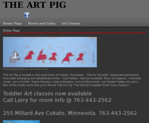 theartpig.com: Home Page
Home Page