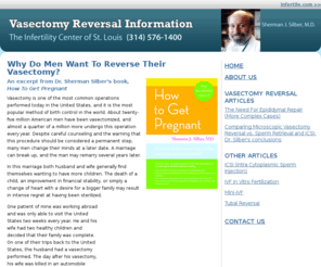 vasectomy-reversal-info.org: Why Do Men Want To Reverse Their Vasectomy? | Vasectomy Reversal Information
Why Do Men Want To Reverse Their Vasectomy? | Vasectomy Reversal Information