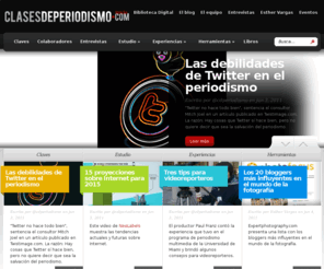 clasesdeperiodismo.com: Clases de Periodismo
Periodismo, redes sociales, web 2.0 y más