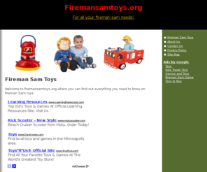 firemansamtoys.org: Fireman Sam Toys
Come inside for the latest on fireman sam toys for your kids. We have everything you need on fireman sam toys and more!