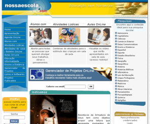 nossaescola.com: nossaescola.com - O canal da educação
