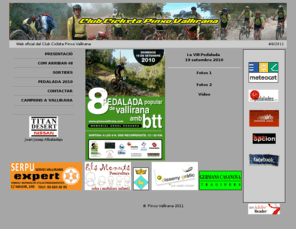 pinxovallirana.com: Pinxo Vallirana Club Ciclista BTT
Web de del Club Ciclista Pinxo Vallirana, natura, esport i amistat an BTT