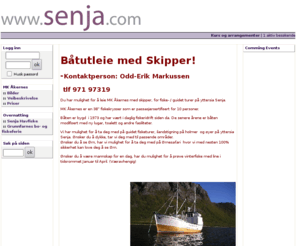 senja.com: www.senja.com
Velkommen til porten for reiseliv, lag og foreninger på Senja. WWW.SENJA.COM