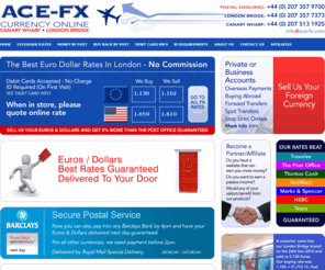Forex exchange rates london