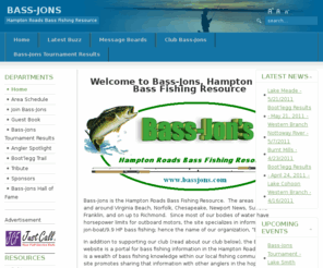 bassjons.com: Bass-Jons
Bass-Jons - Hampton Roads Bass Fishing Resource