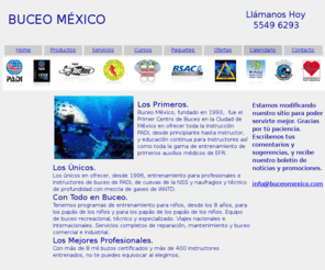 buceomexico.com: Buceo Mexico, Cursos de Buceo y Viajes en el DF, Maria Luisa Sañudo Huerta
