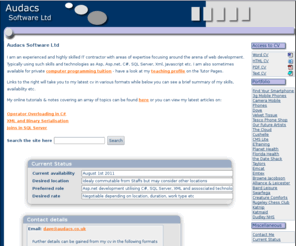 computerprogrammingtuition.com: FreeDNS - Free DNS - Dynamic DNS - Static DNS subdomain and domain hosting
Free DNS hosting, lets you fully manage your own domain.  Dynamic DNS and Static DNS services available.  You may also create hosts off other domains that we host upon the domain owners consent, we have several domains to choose from!