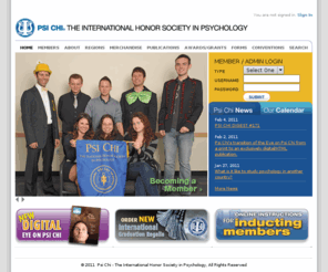 psichi.org: Psi Chi® - The International Honor Society in Psychology
