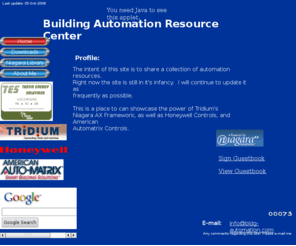 bldg-automation.com: Bldg-Automation Home
a collection of automation resources