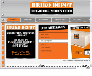 briko-depot.com: En construction
site en construction