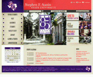 sfasu.edu: Stephen F. Austin State University
