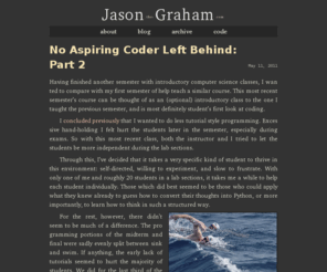 the-graham.com: Blog of Jason Graham
Blog of Jason Graham