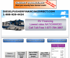 dieselpusherfinancingdirect.com: DIESELPUSHERFINANCINGDIRECT.COM 1-888-929-4424
1-888-929-4424 