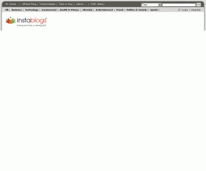 instablogs.com: Instablogs Community - Everyone has a viewpoint
Instablogs Community - Everyone has a viewpoint