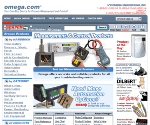 iomega-online.net: Sensors, Thermocouple, PLC, Operator Interface, Data Acquisition, RTD
Your source for process measurement and control. Everything from thermocouples to chart recorders and beyond. Temperature, flow and level, data acquisition, recorders and more.