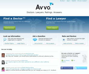 avvo.mobi: Avvo.com - Doctors. Lawyers. Ratings. Answers.
Ratings, reviews, and detailed disciplinary history for every doctor and lawyer.