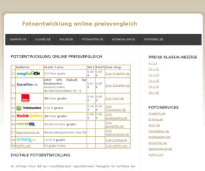 fotoentwicklungonline.org: Digitale Fotoentwicklung online - fotoentwicklungonline.org
