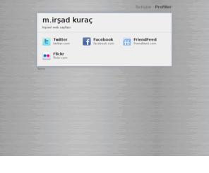 irsadkurac.com: m.irşad kuraç • kişisel web sayfası
