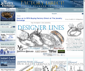 jewelryexchange.com: Diamonds, Diamond Engagement Rings, and Fine
        Diamond Jewelry from JewelryExchange.com
Jewelry exchange, one of the nationâs largest online retailers of high quality loose diamonds, engagement rings, and fine jewelry at the lowest price.