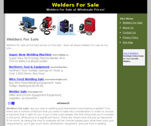 weldersforsale.org: Welders For Sale
Stop!  Welders For Sale At Wholesale Prices!