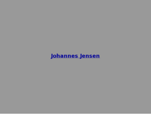johannes-jensen.com: Johannes Jensen
Johannes Jensen Portfolio