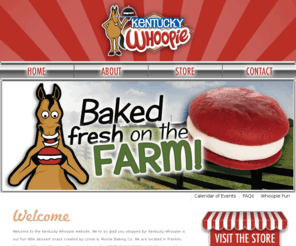 kentuckywhoopie.com: Kentucky Whoopie
Kentucky Whoopies are a fun dessert snack! Whoopie Pies Southern Style! Great for special events, gifts or just a regular after meal dessert. Made in Kentucky.