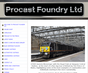 procast-shop.com: - WELCOME TO PROCAST FOUNDRY LTD
 - WELCOME TO PROCAST FOUNDRY LTD