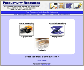 productivityresources.com: Productivity Resources Inc. Industrial equipment distributors
Productivity Resources, Inc. Industrial equipment distributors