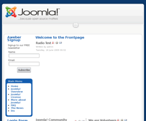 eddyo.com: Welcome to the Frontpage
Joomla! - the dynamic portal engine and content management system