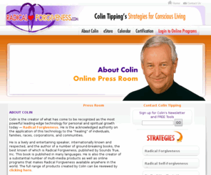 colin-tipping.com: About Colin Tipping, author & founder of Radical Forgiveness
The Radical Forgiveness Guy