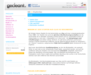 glasstopfen.net: Blindstopfen, Blanking, de-wipering, glass, transparent, Glasstopfen - Stopfen - Glas - Wischerlochabdeckung, Heckwischerabdeckung, de-wipering plug
Abdeckungen/ Stopfen für die Heckscheibe? Hier Glasstopfen, Blanking, Grommet, Glass, Blindstopfen, Transparent, clean, gecleaned, kleant bestellen... - Heckwischerabdeckung für Audi, VW, Ford, Seat ... Scheibenwischer cleanen, Heck cleanen oder Heckscheibenwischer cleanen. Nachteule led leselicht. Cleane Heckklappen mit Stopfen / Stöpsel / Abdeckung für das Wischerloch in der Heckscheibe. Wischer, Heckwischer, Heckscheibenwischer entfernen. wiper blanking plug. wiper blanking grommet. de-wipering. wiper delete.