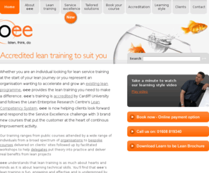 oeeleantraining.com: Lean Training that suits your needs - OEE Training
Oee Training provides the Lean training you need to make a difference.