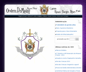 capronan.com: Website do Capítulo Ronan Borges Alves Nº 309 da Ordem DeMolay - SCODB
Website do Capitulo Ronan Borges Alves Nº 309 da Ordem DeMolay - SCODB