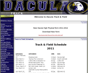 daculahightrack.com: Dacula High Track and Field
Dacula High School Track and Field in Dacula Georgia